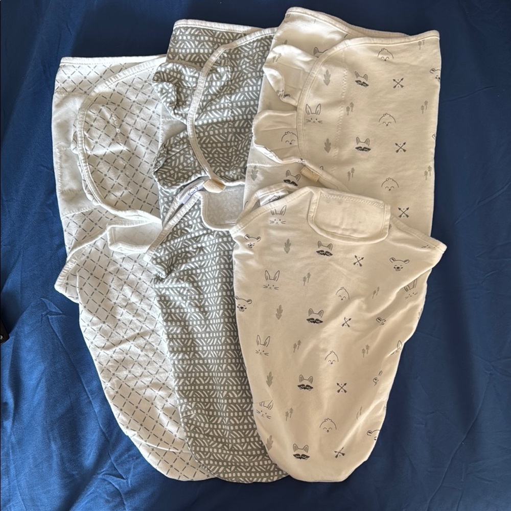 Set of Baby Swaddle Blankets